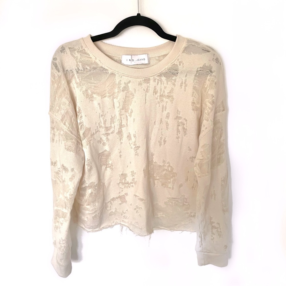 IRO OFF-WHITE SWEATSHIRT